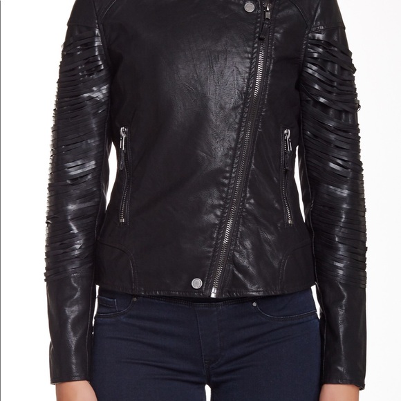 BlankNYC “Kiss & Tell” Faux-Leather Jacket - Picture 3 of 8